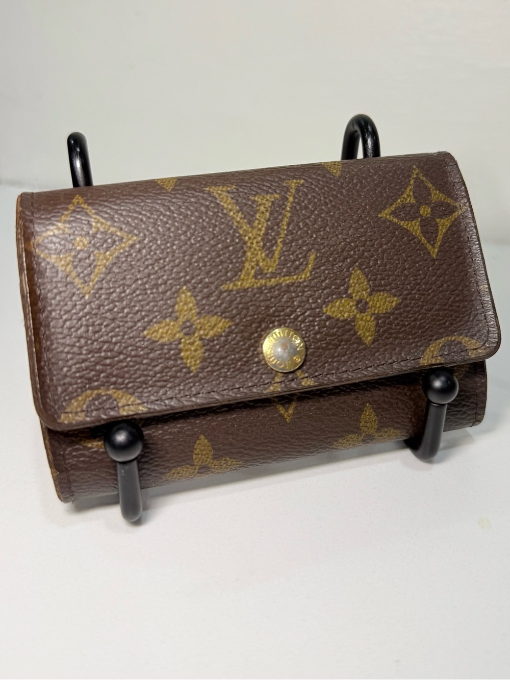 Louis Vuitton Monogram 6 Ring Key Holder Wallet